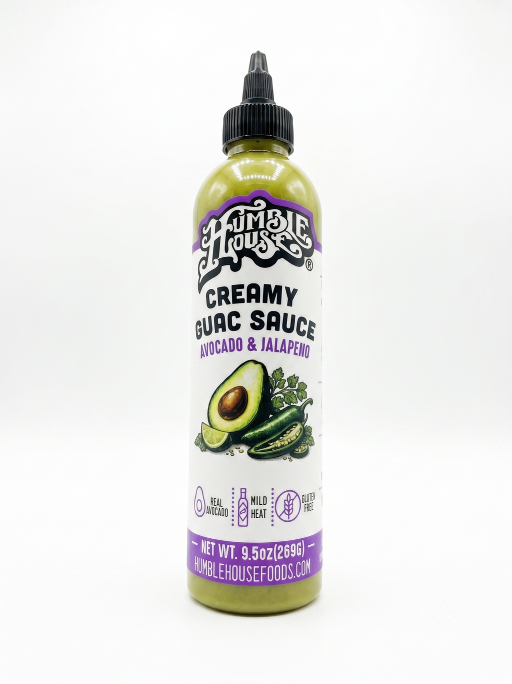 Creamy Guac Sauce - Avocado & Jalapeno