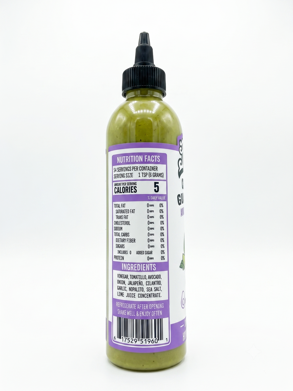 Creamy Guac Sauce - Avocado & Jalapeno