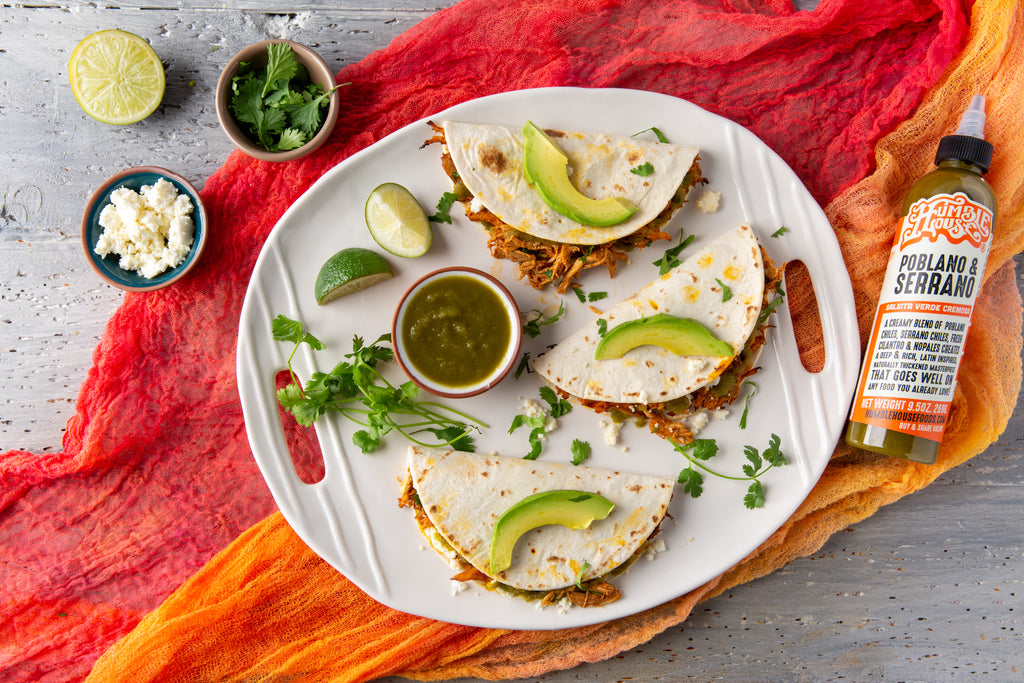 Poblano & Serrano Hot Sauce