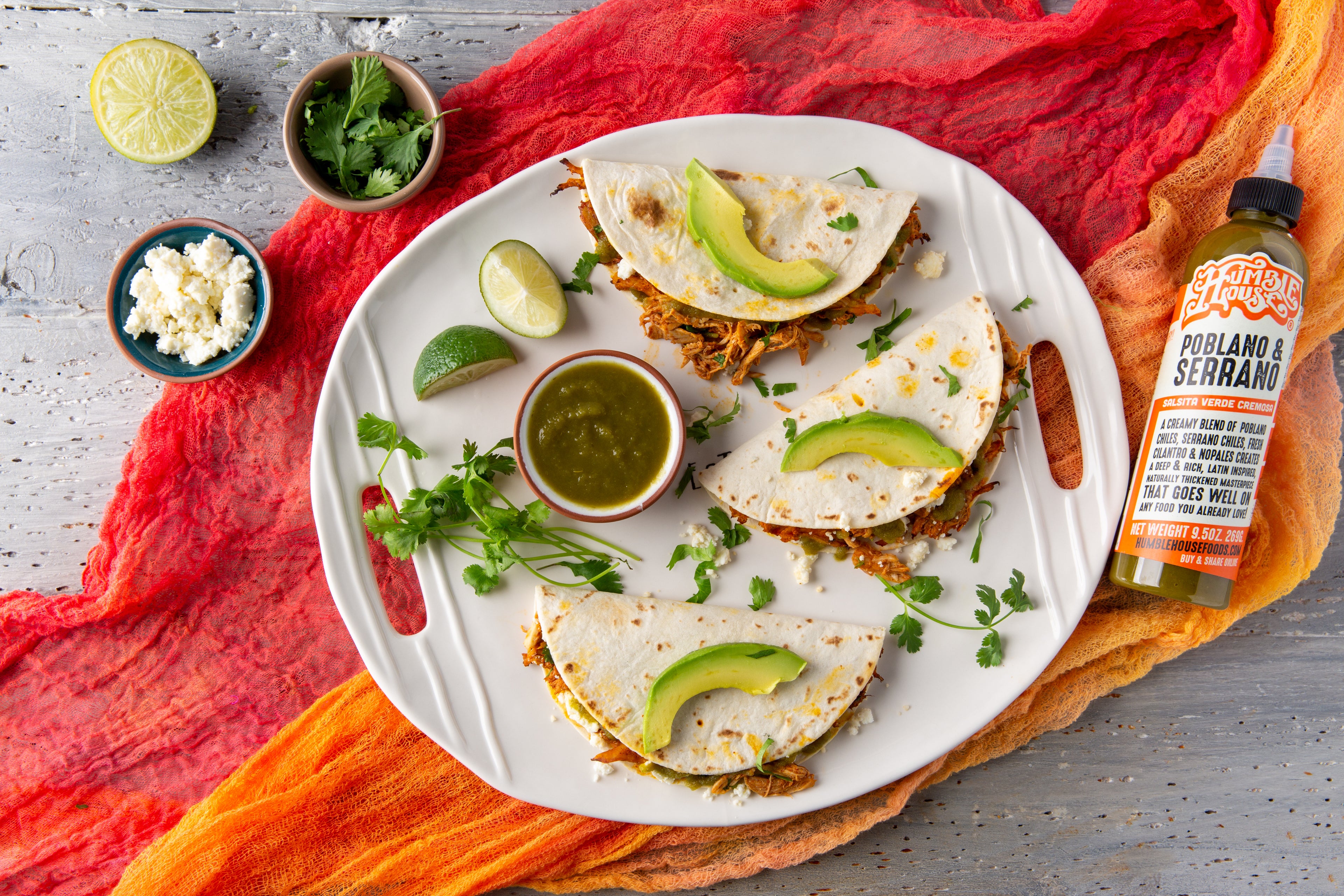 Poblano & Serrano Hot Sauce