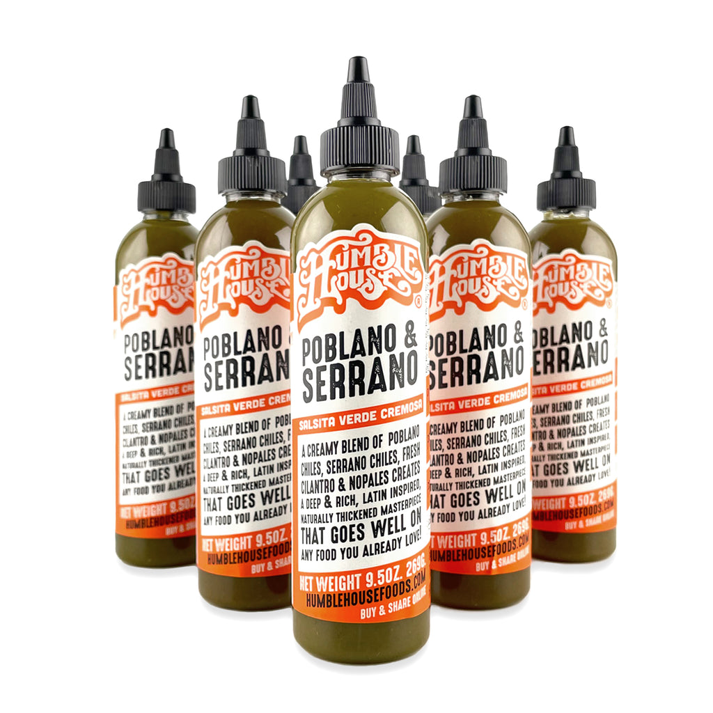Poblano & Serrano Hot Sauce