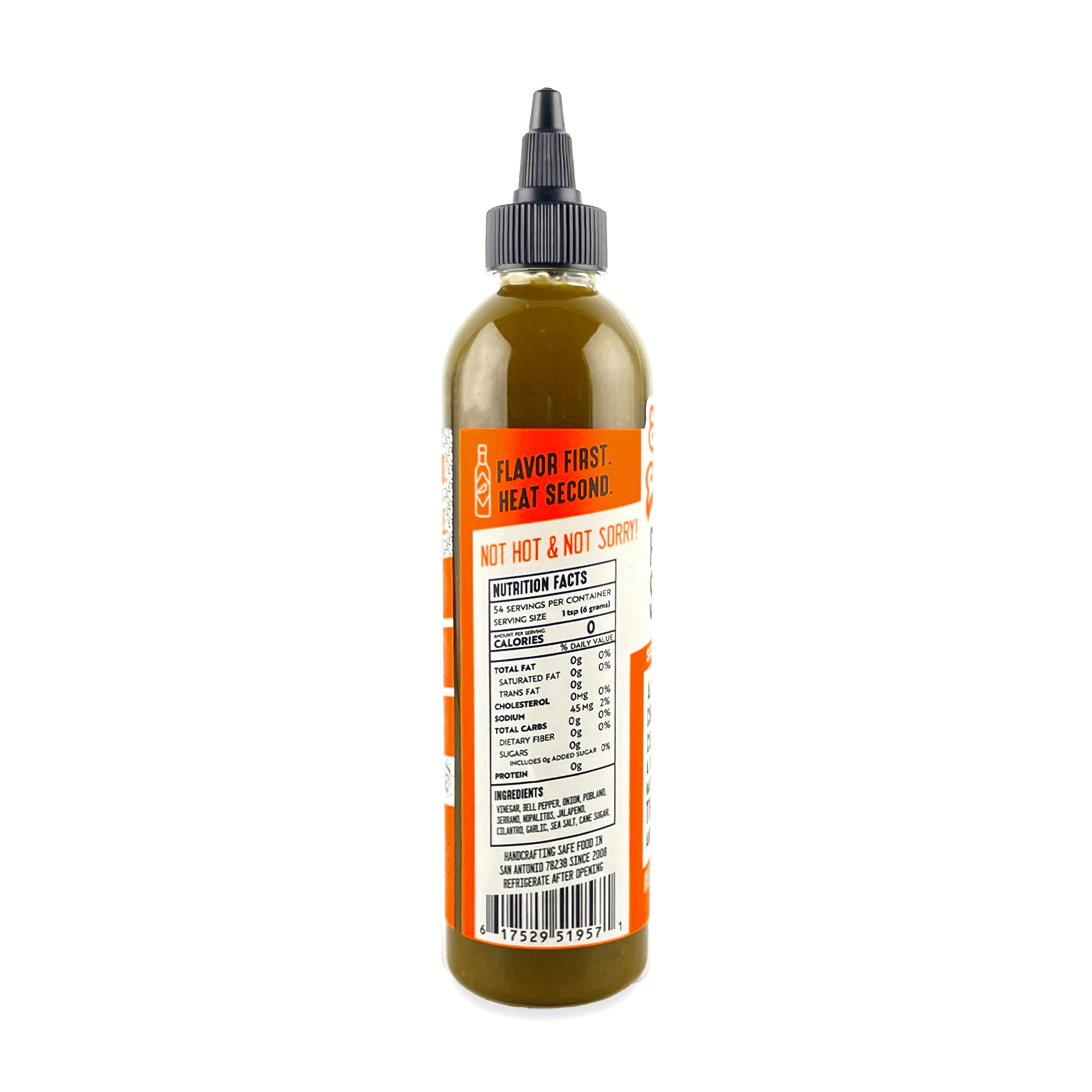 Poblano & Serrano Hot Sauce